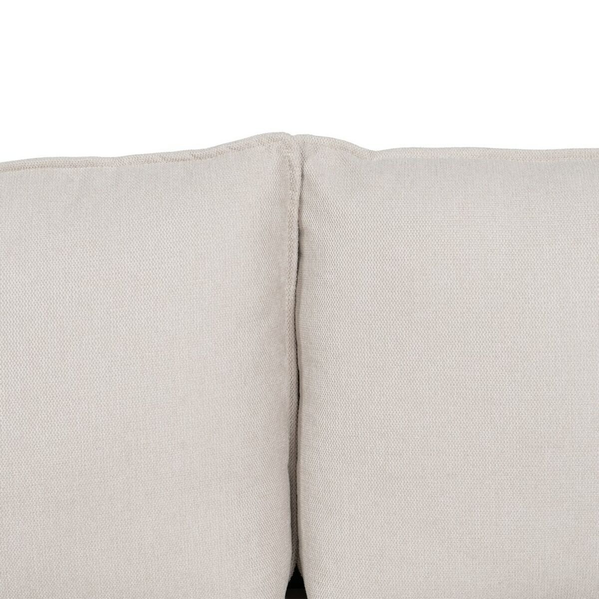 Sofá Bege Poliéster Linho 210 x 93 x 95 cm